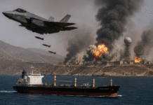 U.S. Launches Retaliatory Strikes on Iran After Drone Attack on Cargo Ship